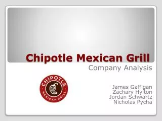 Chipotle Mexican Grill