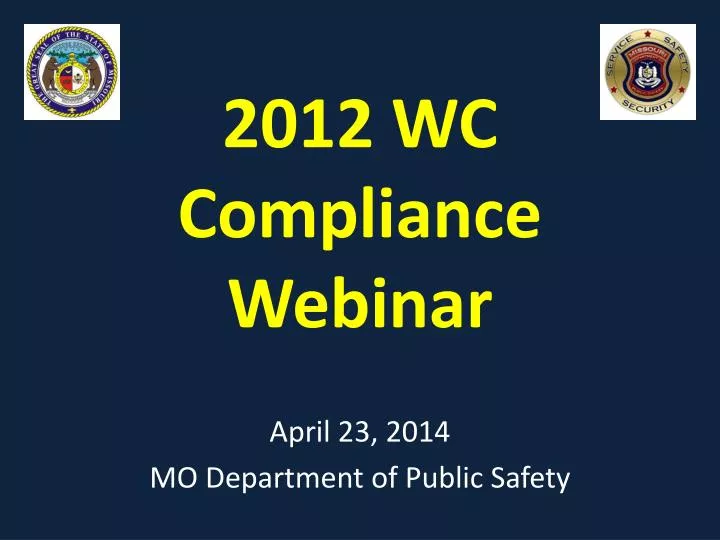 2012 wc compliance webinar