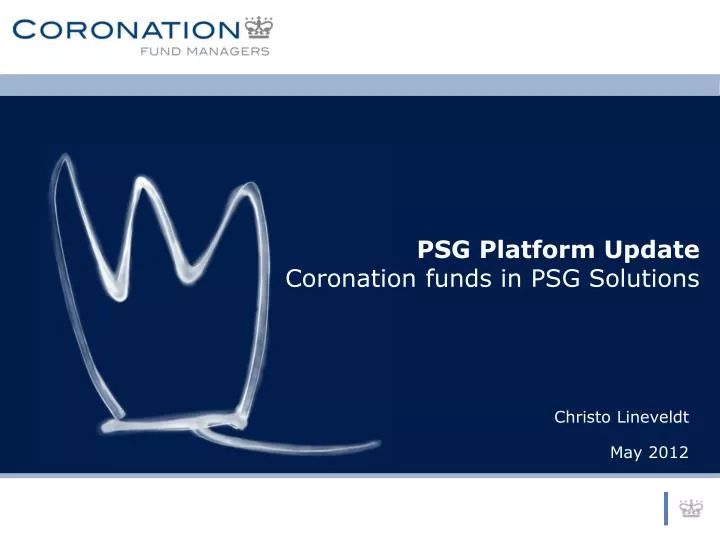 psg platform update coronation funds in psg solutions