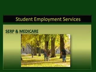 Student Employment Services