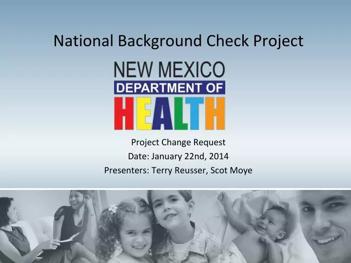 national background check project