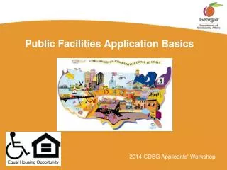 Public Facilities Application Basics