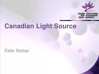 Canadian Light Source