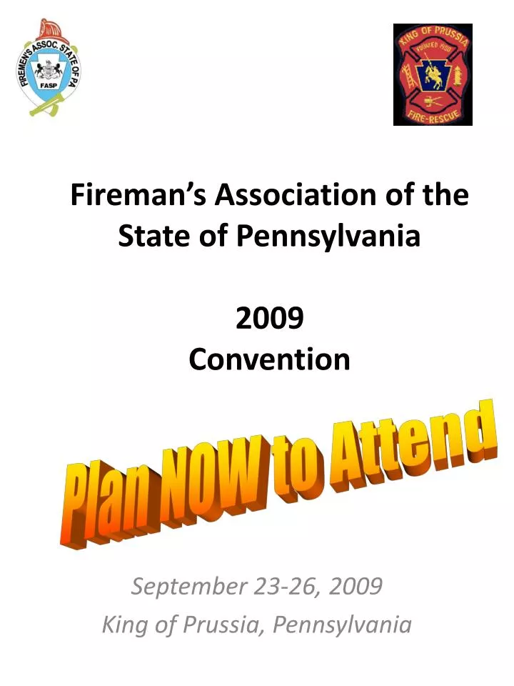 fireman s association of the state of pennsylvania 2009 convention