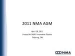 2011 NMA AGM - slide 1
