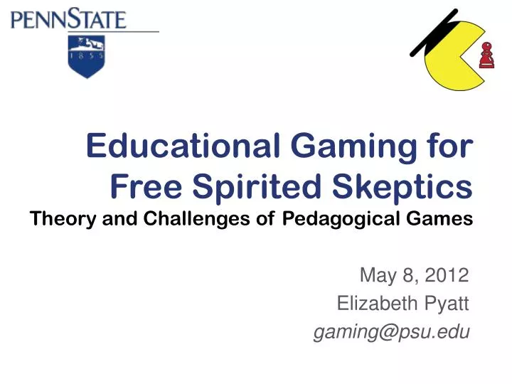 educational gaming for free spirited skeptics theory and challenges of pedagogical games
