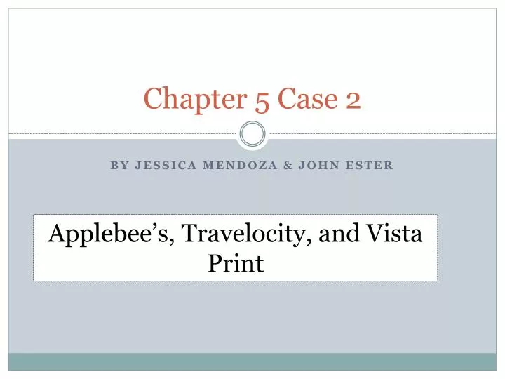 chapter 5 case 2