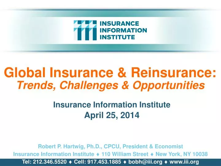global insurance reinsurance trends challenges opportunities