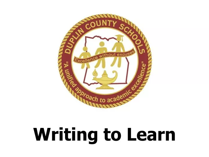 writing to learn