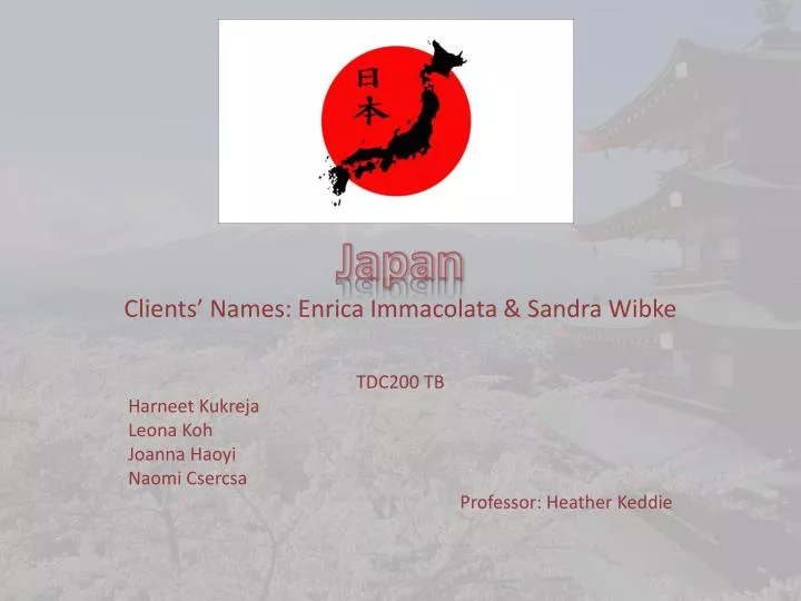 japan clients names enrica immacolata sandra wibke
