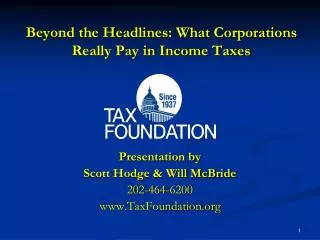 Beyond the Headlines: What Corporations Really Pay in Income Taxes