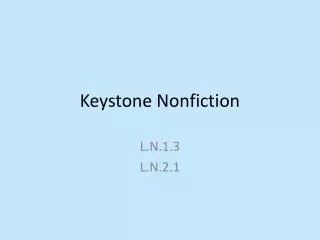 Keystone Nonfiction