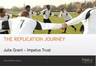 the replication journey
