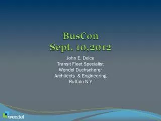 BusCon Sept. 10,2012