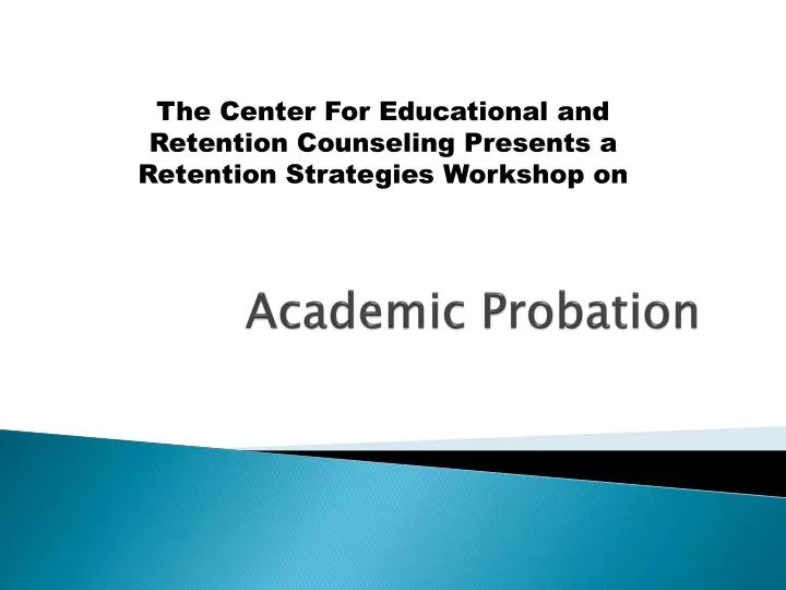 academic probation