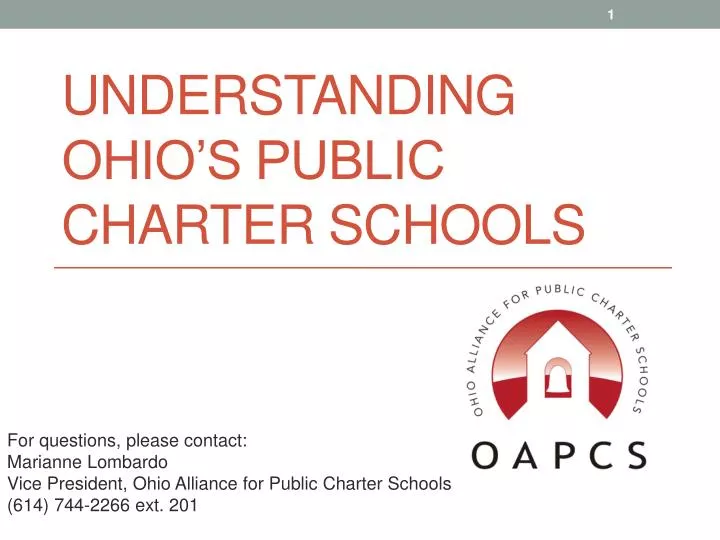 understanding ohio s public charter schools