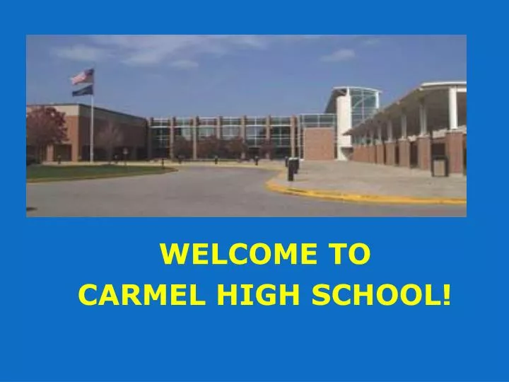 welcome to carmel high school