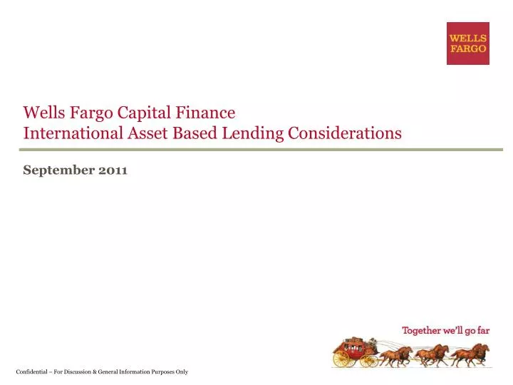 wells fargo capital finance international asset based lending considerations