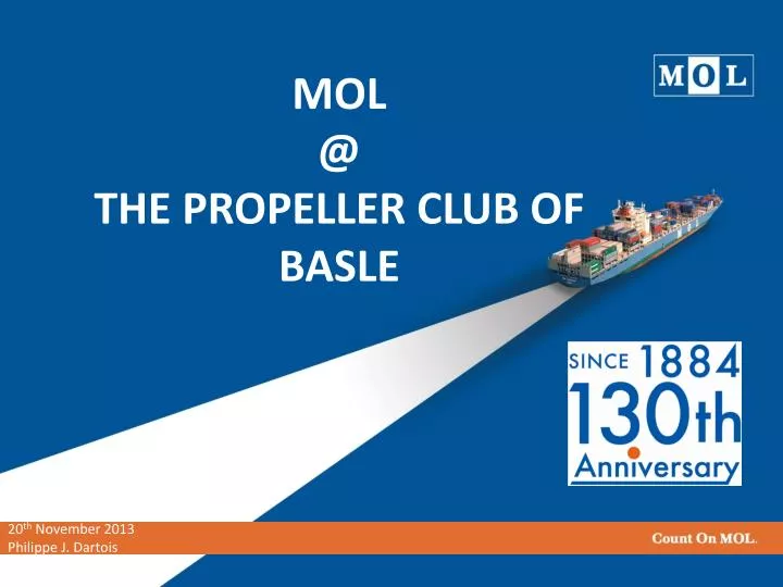 mol @ the propeller club of basle