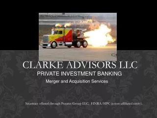 CLARKE ADVISORS LLC