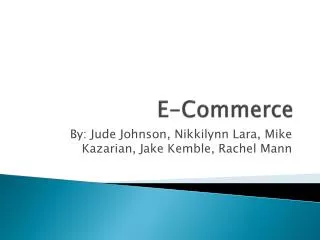 e commerce