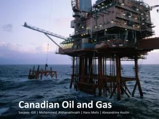 Canadian Oil and Gas