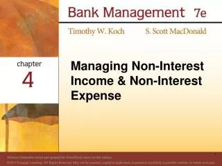 Managing Non-Interest Income &amp; Non-Interest Expense