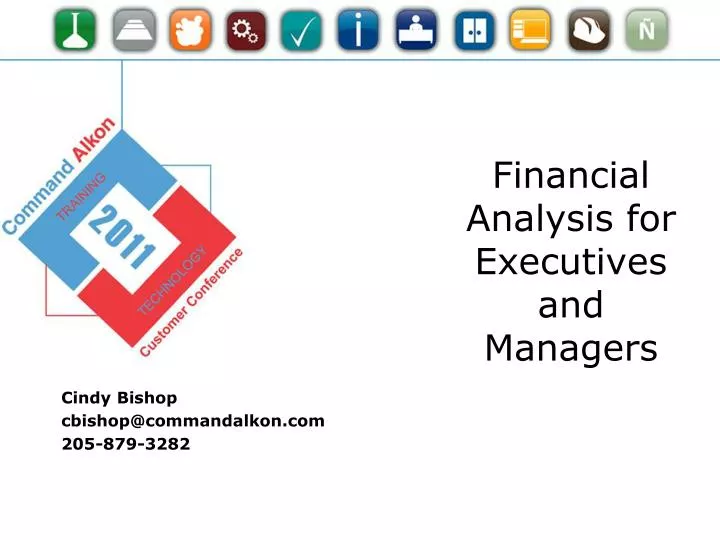 financial analysis for executives and managers