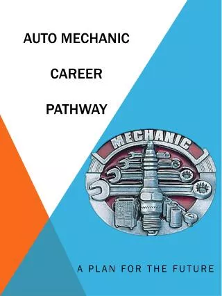 Auto Mechanic Career pATHWAY