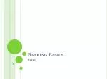 Banking Basics - slide 1