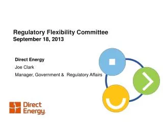 Regulatory Flexibility Committee September 18, 2013