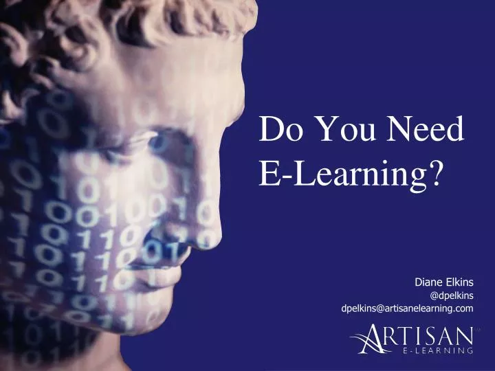 do you need e learning