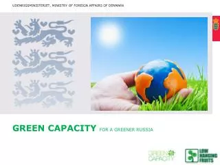 Green capacity for a greener russia