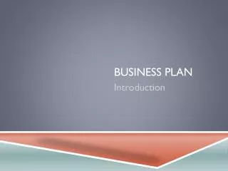 Business Plan