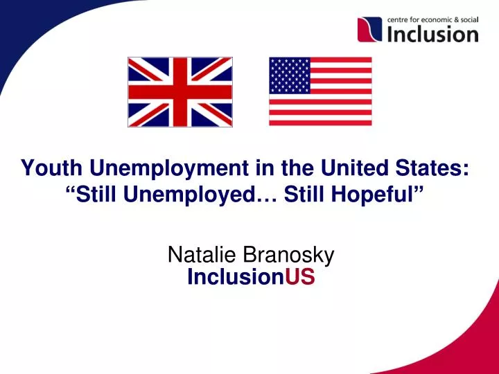 youth unemployment in the united states still unemployed still hopeful