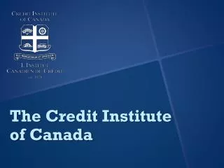 The Credit Institute of Canada