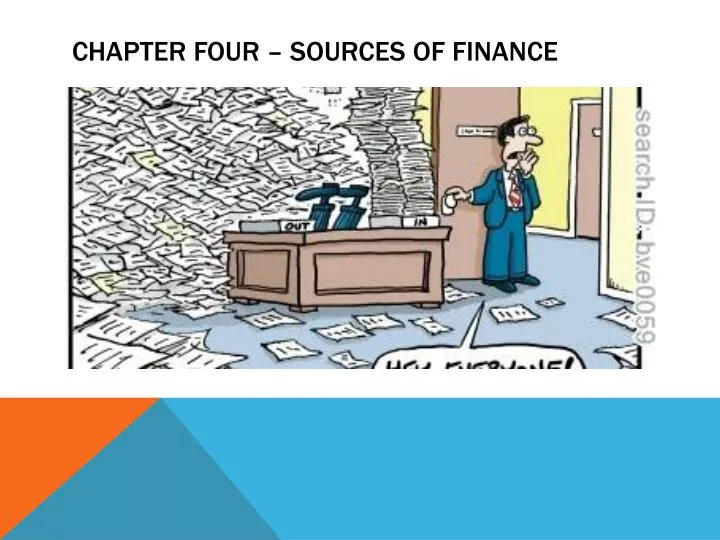 chapter four sources of finance