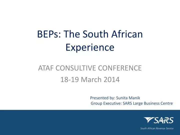 beps the south african experience