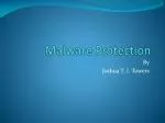 PPT - Malware Protection PowerPoint Presentation, Free Download - ID ...