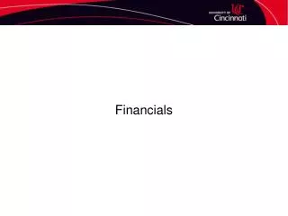 Financials