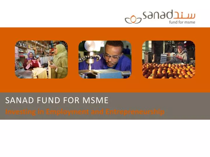 sanad fund for msme