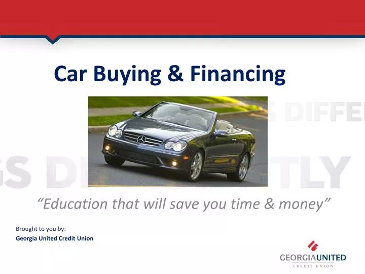 car buying financing confidence