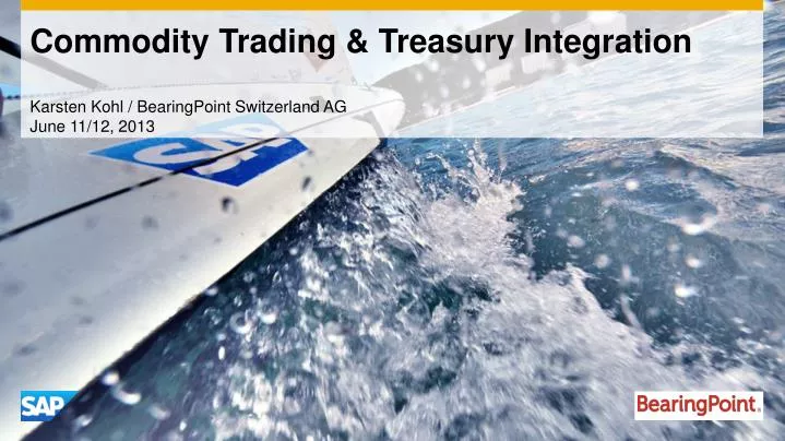 commodity trading treasury integration