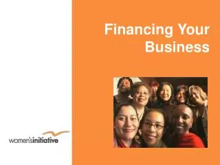 Financing Your Business