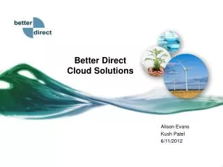 Better Direct Cloud Solutions