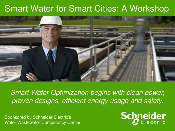 smart water for smart cities a workshop