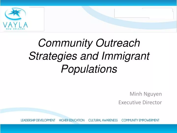 community outreach strategies and immigrant populations