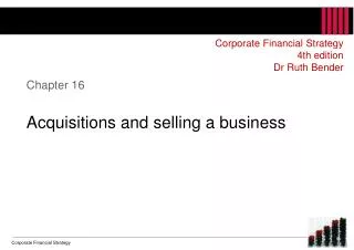 Chapter 16 Acquisitions and selling a business