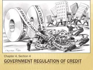 Government regulation of credit