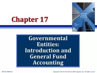 Governmental Entities: Introduction and General Fund Accounting
